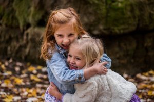 children playing together